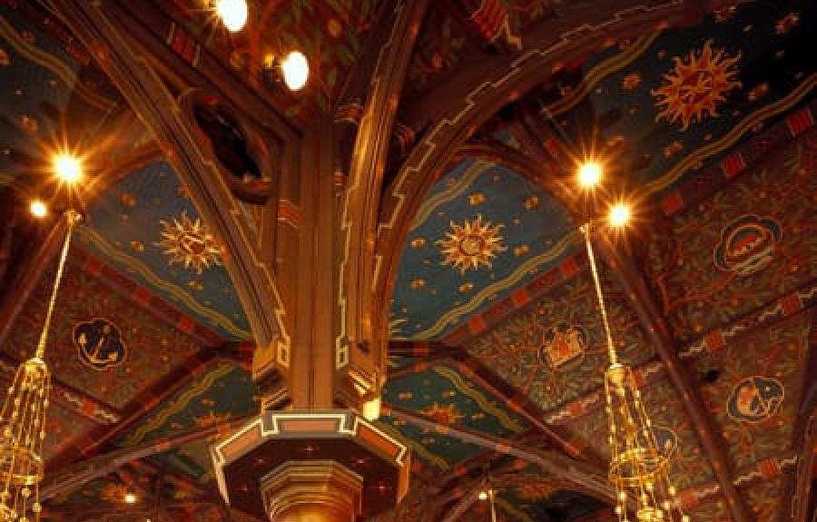 Sage Chapel ceiling