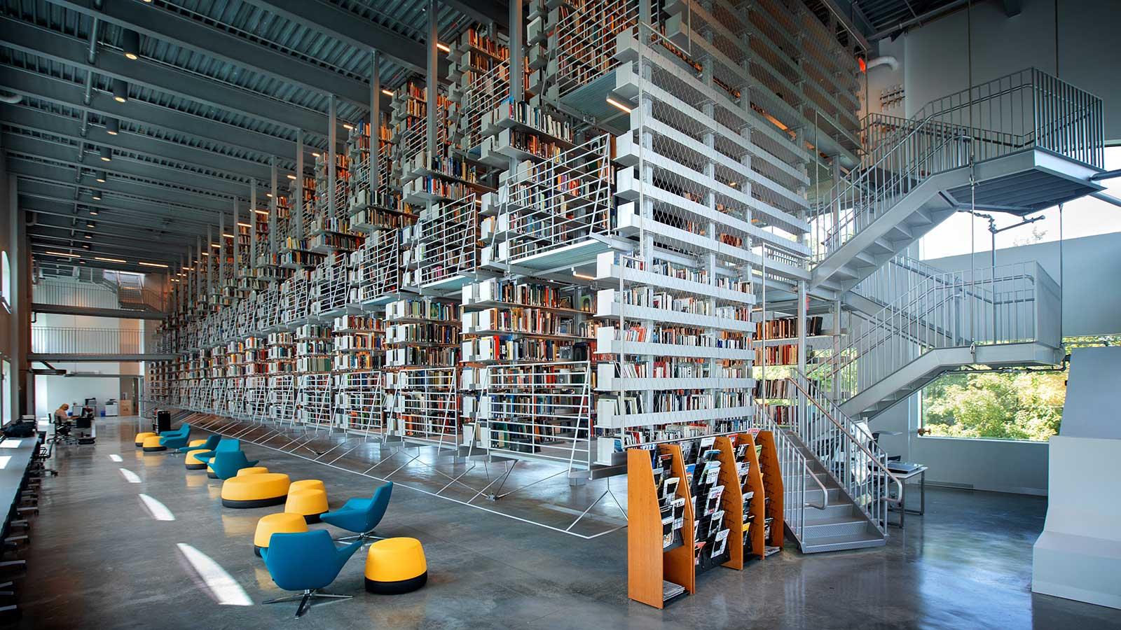 Fine Arts Library in Milstein Hall